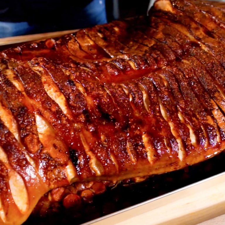 Gelungener Abend bei Spanferkel & Bratwurst