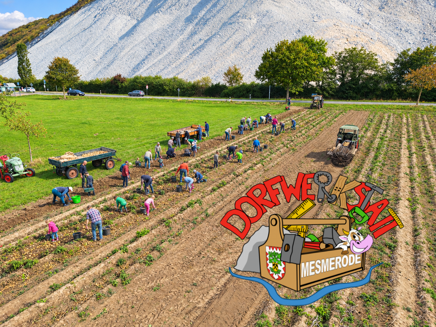 Kartoffelfest – das Dorf packt an